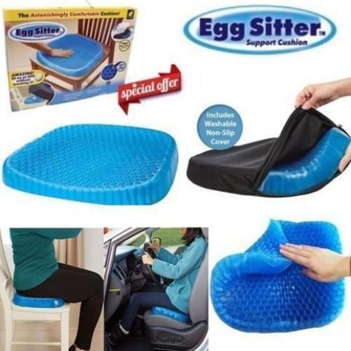 Coussin en gel de silicone,oreiller flexible, coussin en nid d'abeille doux et respirant