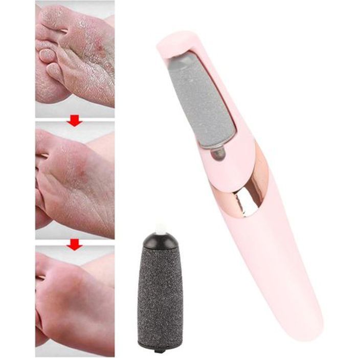 Râpe électrique rechargeable pour les pieds,Appareil pour Enlever les Cuticules Mortes et Sèches
