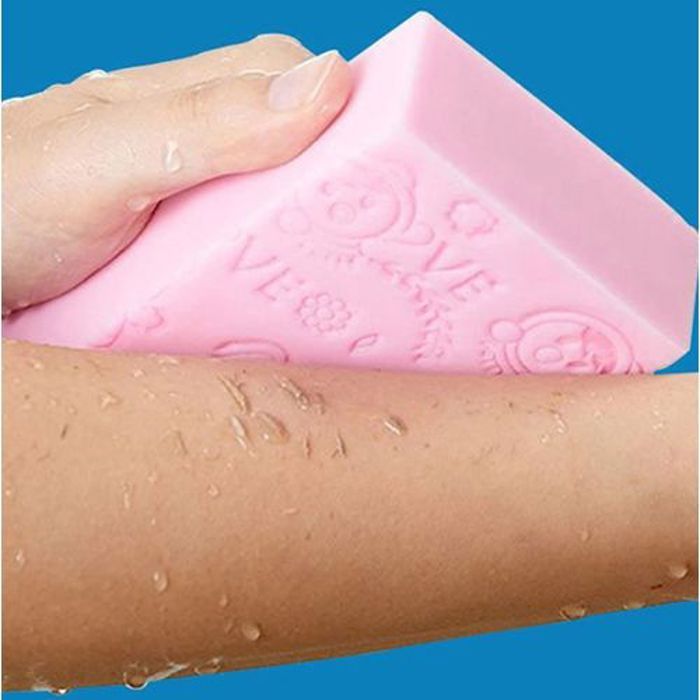 Eponge de bain - Non spécifié - Exfoliante - Douce - Hypoallergénique - Couleur aliatoire