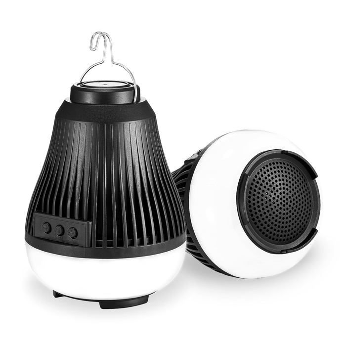 Haut-parleur de Camping - ZQS - ZQS1317 - Super Bass - Filaire/Sans fil - Noir