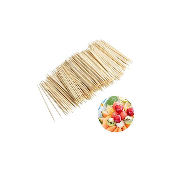 Cure-dents 1000 pièces, Cure-dents en bambou jetable