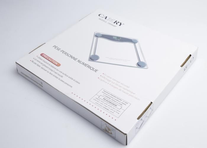 Pèse-personne électronique transparent EB9068P