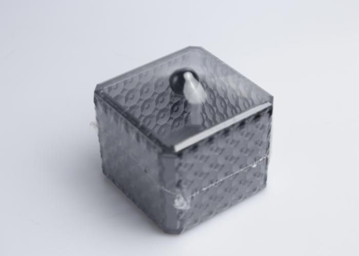 Boîte de coton - GENERIC - WL-ZS8021 - Acrylique - Design transparent - Élégance chic