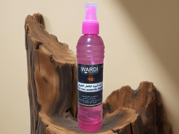 Eau de rose - Naturel - Distillé - Hypoallergénique - Hydratant - Apaisant