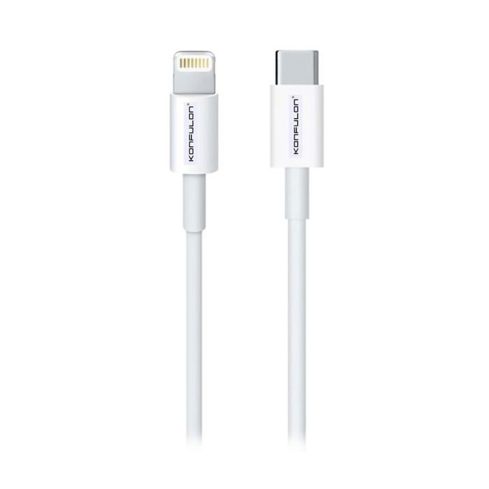 Cable Konfulon Type-C vers Lightning DC13 3A - 1m