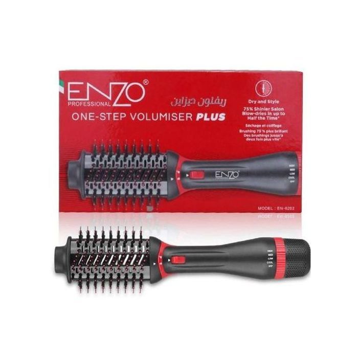 Enzo Collection Brosse rotative sèche cheveux one step professionnelle