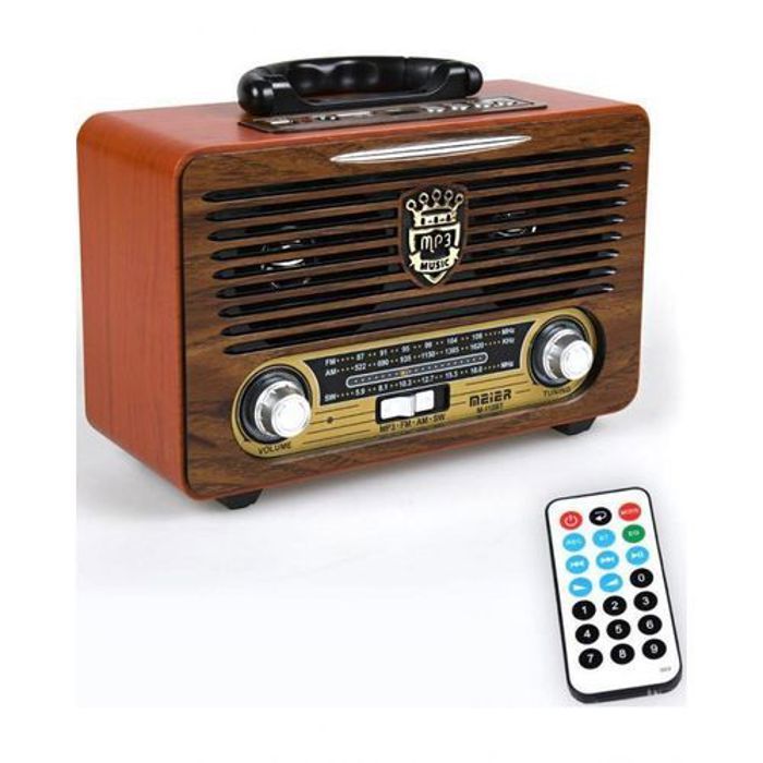 Radio Nostalgique - Meier - M-115BT - Bluetooth - USB - SD