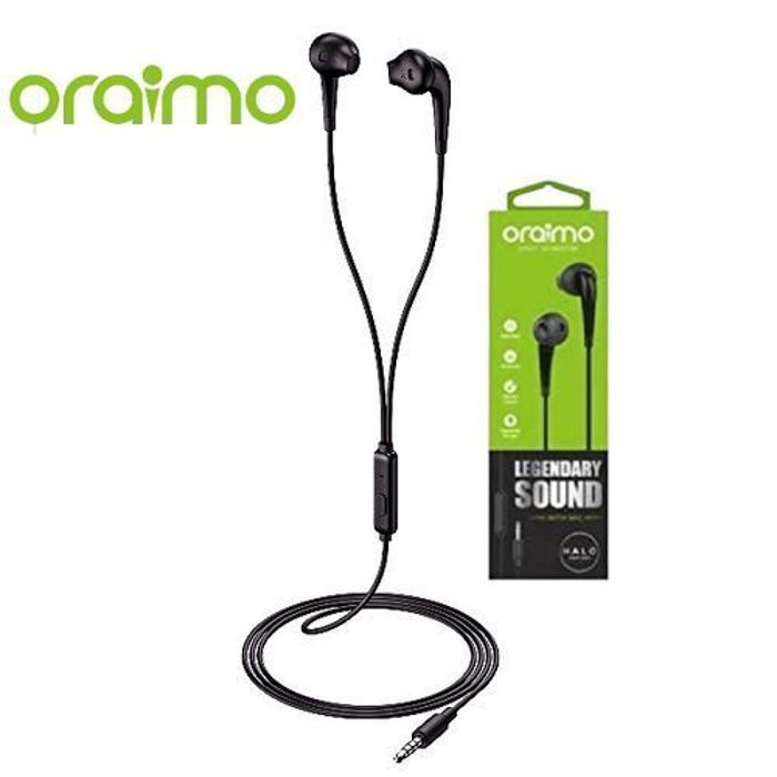 Ecouteurs intra-auriculaires - Oraimo - Modèle non spécifié - Ergonomiques - Micro en ligne - Son amplifié