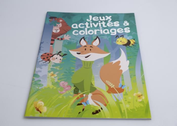 Jeux activités & coloriages - Renard - Livre éducatif - Activités ludiques - Créativité enfant - Mixte