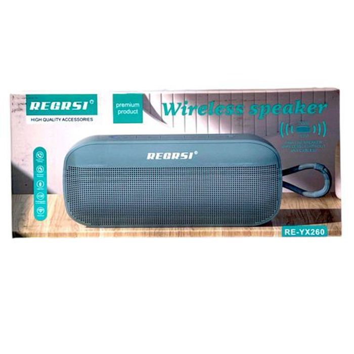 Haut-Parleur Bluetooth - Recrsi - RE-YX260 - Sans Fil - Hi-Fi - Portabilité