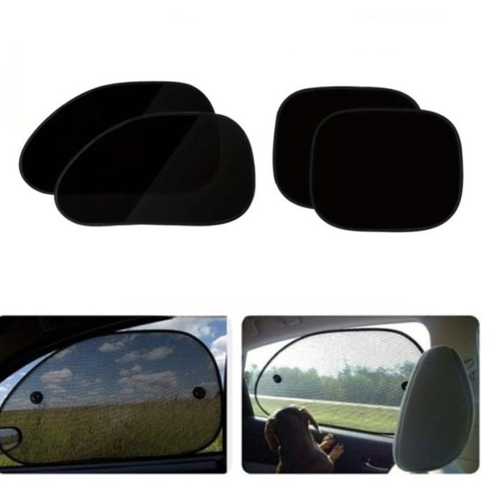 Lot de 4 Couvercle de pare-soleil pour vitres de voiture, accessoires de voiture