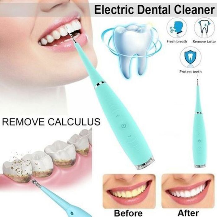 Kit de nettoyage dentaire Rechargeable, nettoyeur de dents électrique