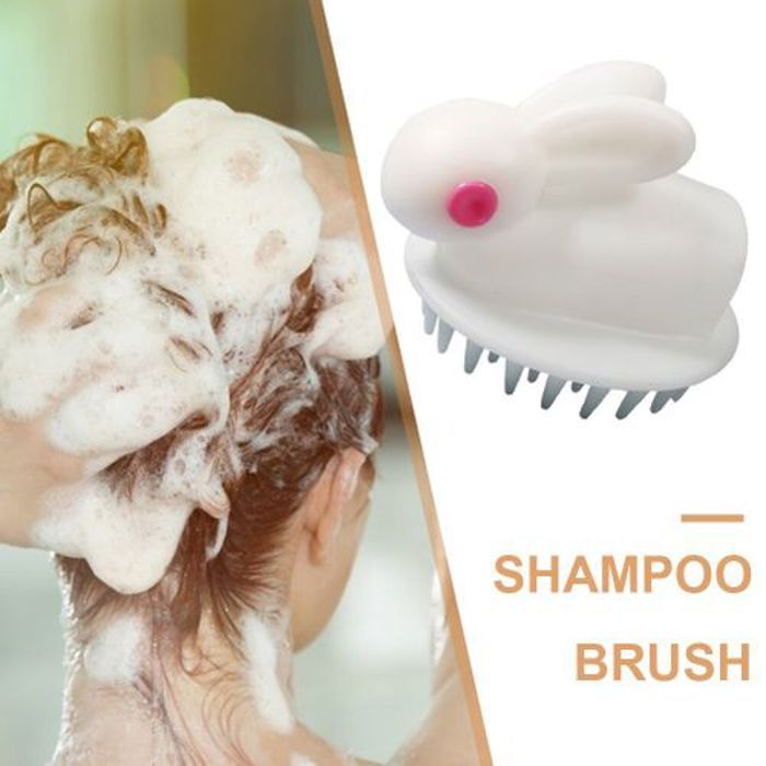 Brosse à cheveux - Non spécifié - Silicone - Massage cuir chevelu - Anti-pelliculaire - Douceur