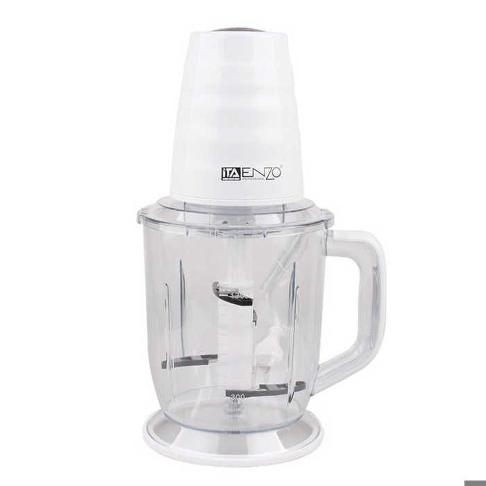 Mini Hachoir - ENZO - ITA-20003 - 300W - Bol 1,5L - Acier inoxydable