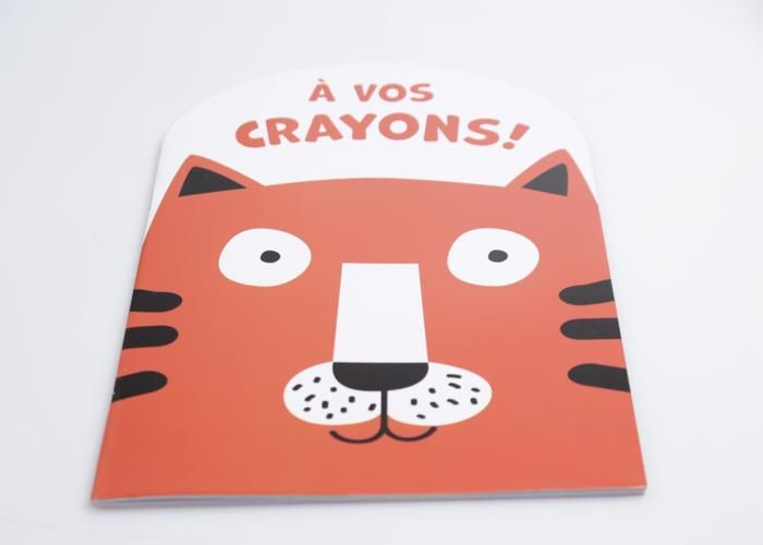 À vos crayons - Tigre