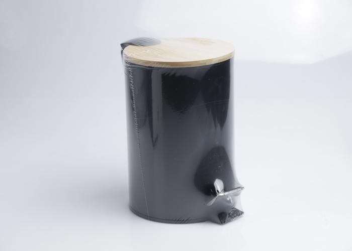 Poubelle - GENERIC - SB0084 - 3L - Noir - Design compact