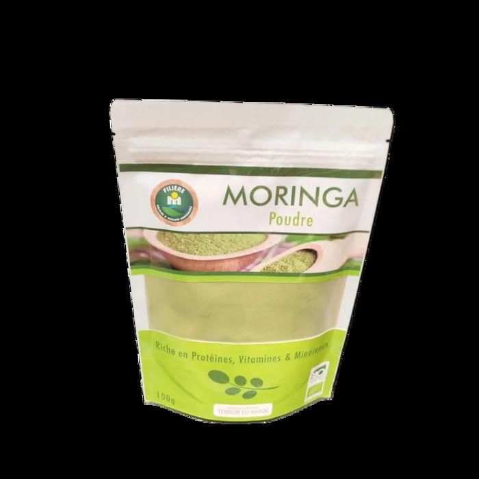 Moringa en poudre bio 100g - FILIÈRE M