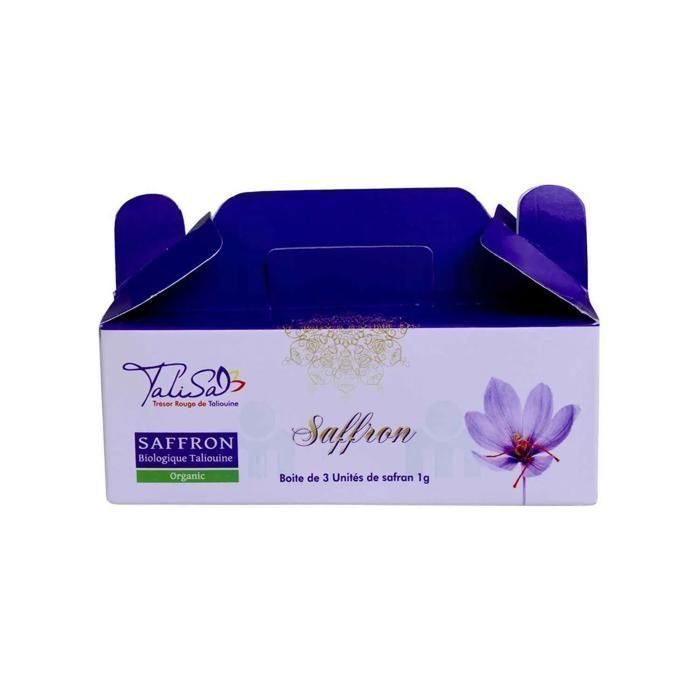 Pack safran de Taliouine flacons en verre 3 x 1g - TALISAL