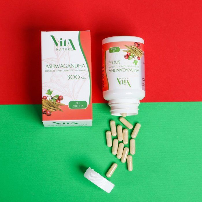 Ashwagandha 300Mg 60 Gélules Vita Nature