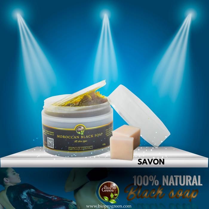 Savon noir Marocain BIO parfumé à savon- Sabone béldi