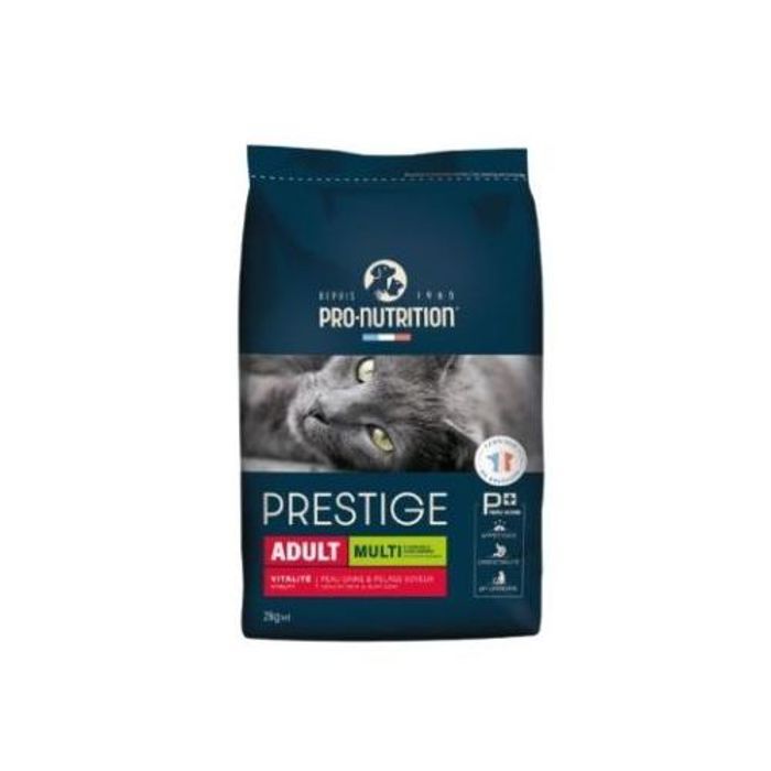 Prestige CROCKTAIL ADULT MULTI VOLAILLE ET LEGUMES - chats adultes de 1 à 8 ans - 2 kg