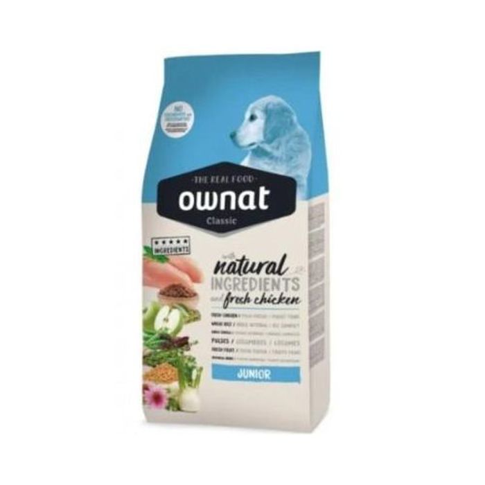 Croquettes chien - OW NAT - Classic Junior - Poulet - 4 kg - Riche en protéines