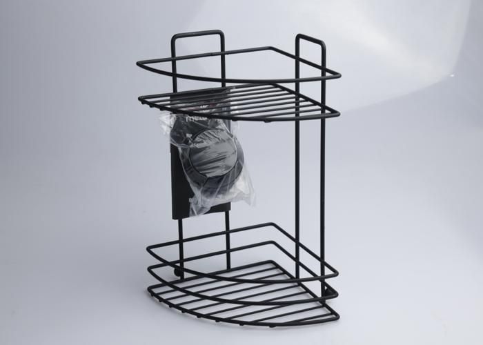 Coin Triangulaire Double - GENERIC - MGS-716 - 18 cm - Noir - Meuble de salle de bain