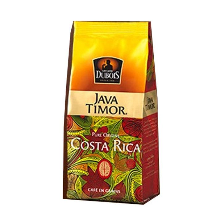 Les Cafés Dubois JAVA TIMOR PURE ORIGNE COSTA RICA 250g en grains