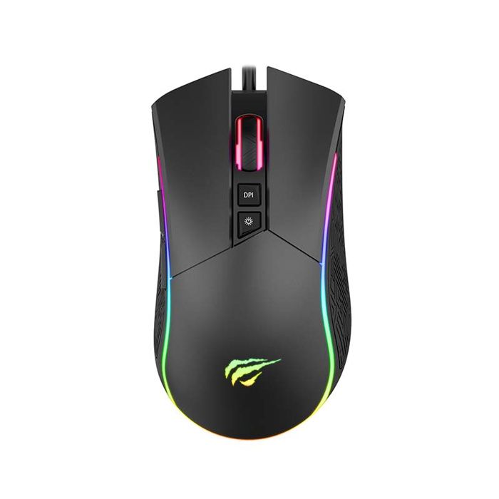Souris de jeu - Havit - MS1001S - RGB - Filaire - 800-4800 DPI