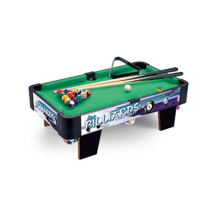 Table de billard - Haute qualité - 48 x 27 x 16 cm - Pour enfants de 3 à 10 ans - Rangement facile - Portable