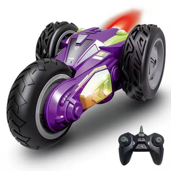 Voiture télécommandée - Baby Plus - H839 - 360° - Rechargeable USB - Violet