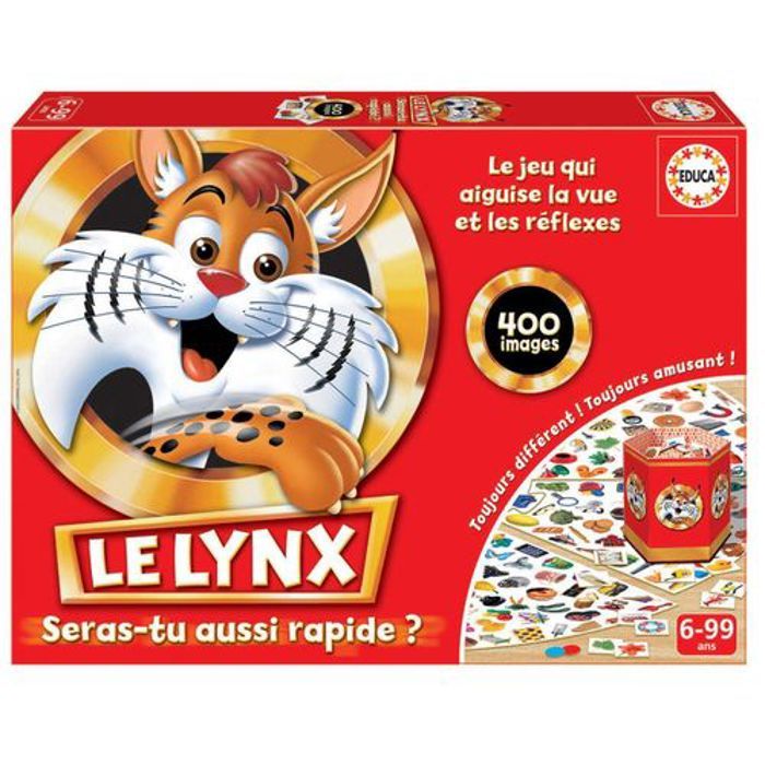 Jeu de société - Educa - Lynx classique - 400 images - Intérieur - Mixte