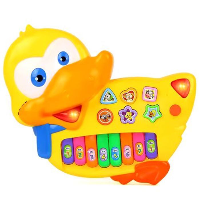 Instrument de musique - Noname - Canard de dessin animé - Clavier électrique - Jouet éducatif - Portable