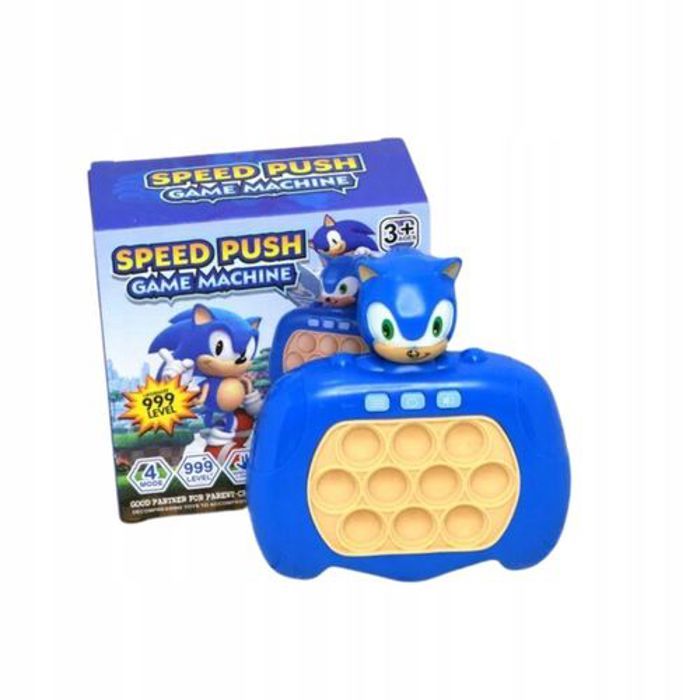 Jeu électronique Pop it - Sonic - v2.0 - 4 modes de jeu - Silicone - 3 ans et plus