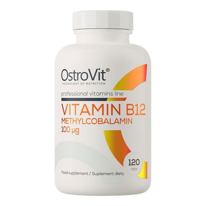 Vitamin B 12 Methylocobalamin 120 Tabs - Vitamines, Énergie & Métabolisme