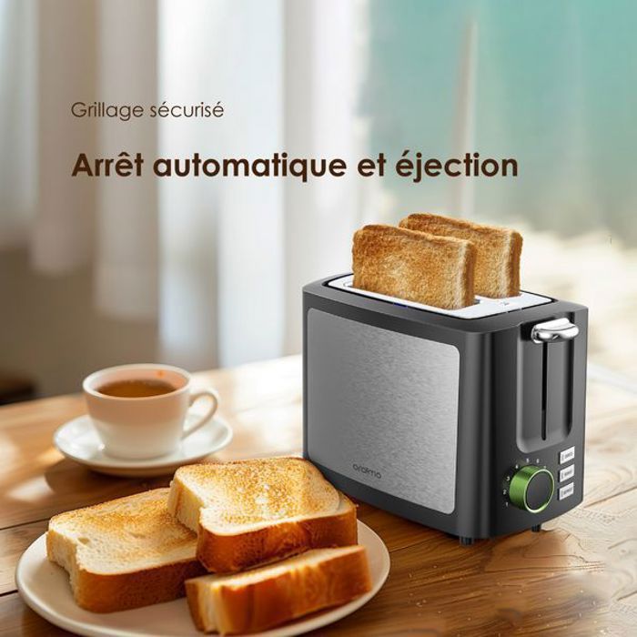 oraimo SmartToaster 950W Grille-pain 3-en-1 avec