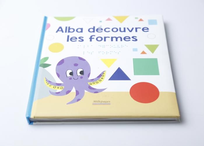 Livre à toucher - GENERIC - Alba découvre le toucher - Braille - 5 tentacules - Pour enfants