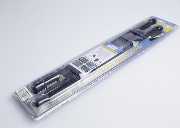 Rideau de côté - GENERIC - 66652 - 45cm - Noir - Protection contre les regards indiscrets