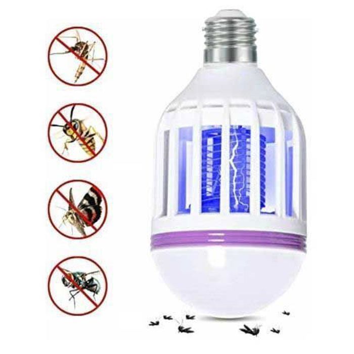 Lampe anti insectes - LED - 12W - Sûre pour la famille - Utilisation intérieure et extérieure - Longue durée