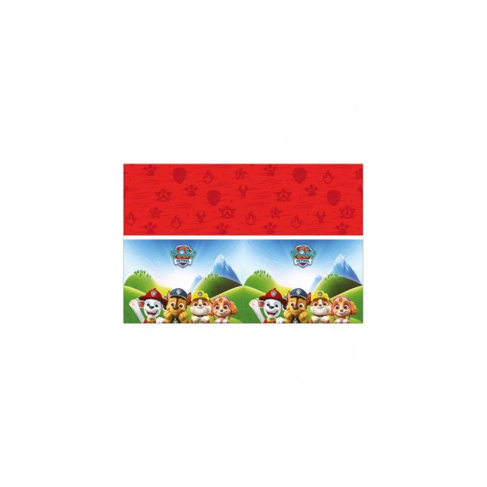 Nappe - Paw Patrol - Multicolore - 1.20 x 1.80 m - Lavable - Réutilisable