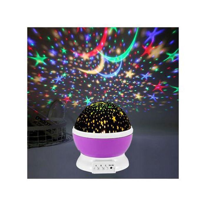 Projecteur de lumière - Star Master - Rotation romantique - LED - Multicolore - Intérieur