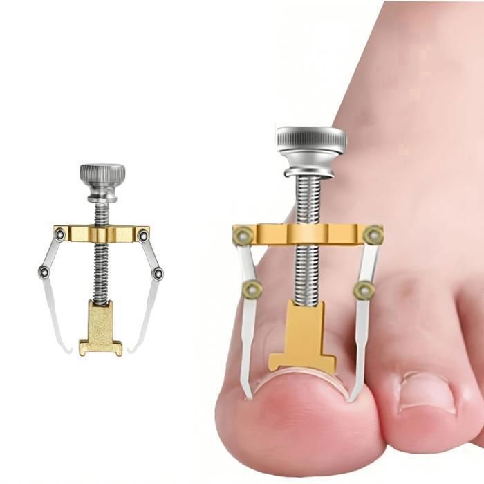 Outil de Correction Ongles Incarnés - GENERIC - Acier Inoxydable - Durable - Portable - Hygiénique