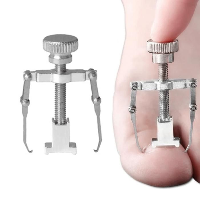 Outil de correction ongles incarnés en Acier inoxydable