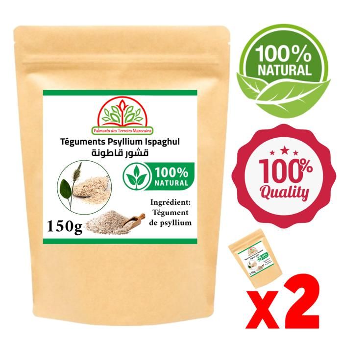 Tégument Psyllium Ispaghul Probiotique Probiotique Intestins colon irritable 300g