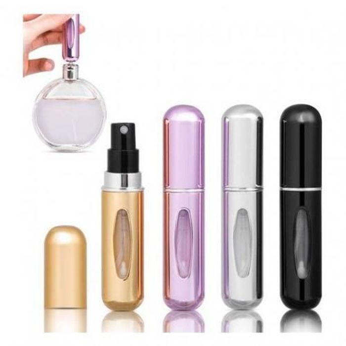 4 Pcs Vaporisateur Parfum Rechargeable Mini Portable Voyage Parfum