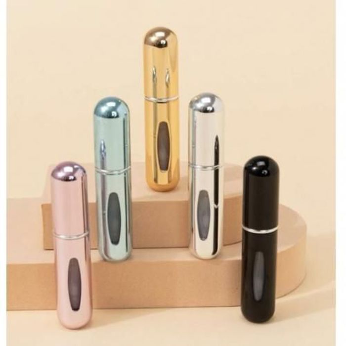 5 Pièces 5ML Bouteille Vaporisateurs de parfum vide rechargeable