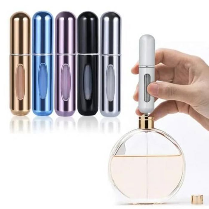 6 Pièces 5ML Bouteille Vaporisateurs de parfum vide rechargeable
