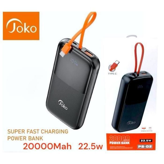Power bank pour telephone JOKO 20000 W PB-02 22.5W