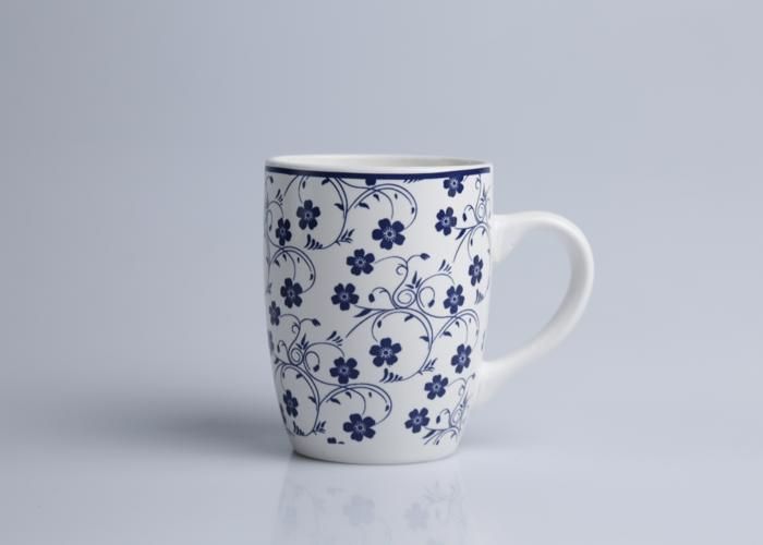 Mug en Porcelaine - GENERIC - 265 ml - Bleu - Ergonomique - Design Raffiné