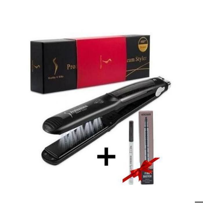 Healthy And Silky Lisseur Professionnelle Hair Salon Steam Styler Originale et authentique 100%